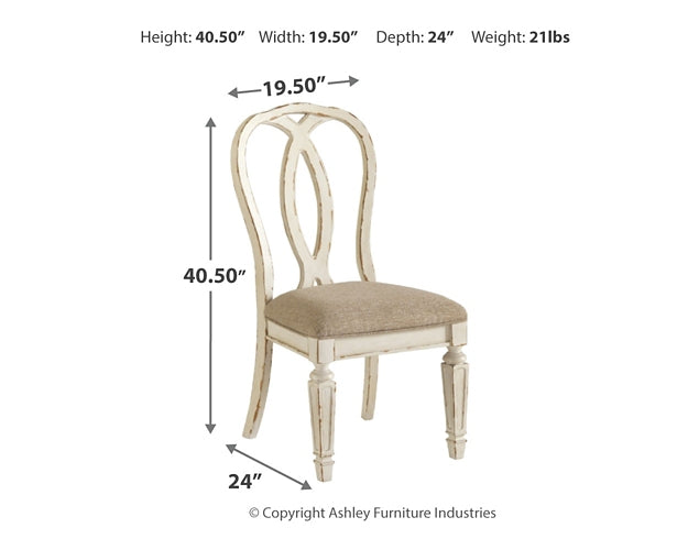 Realyn Dining Table and 4 Chairs JR Furniture Storefurniture, home furniture, home decor