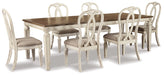 Realyn Dining Table and 6 Chairs JR Furniture Storefurniture, home furniture, home decor