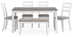 Stonehollow RECT DRM Table Set (6/CN) JR Furniture Storefurniture, home furniture, home decor