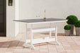 Transville RECT COUNTER TABLE W/UMB OPT JR Furniture Storefurniture, home furniture, home decor