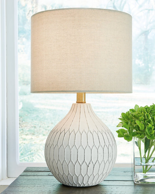 Wardmont Ceramic Table Lamp (1/CN) JR Furniture Storefurniture, home furniture, home decor