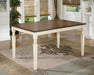 Whitesburg Dining Table and 4 Chairs JR Furniture Storefurniture, home furniture, home decor