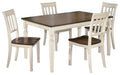 Whitesburg Dining Table and 4 Chairs JR Furniture Storefurniture, home furniture, home decor