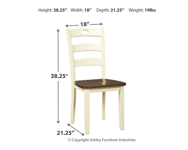 Woodanville Dining Room Side Chair (2/CN) JR Furniture Storefurniture, home furniture, home decor