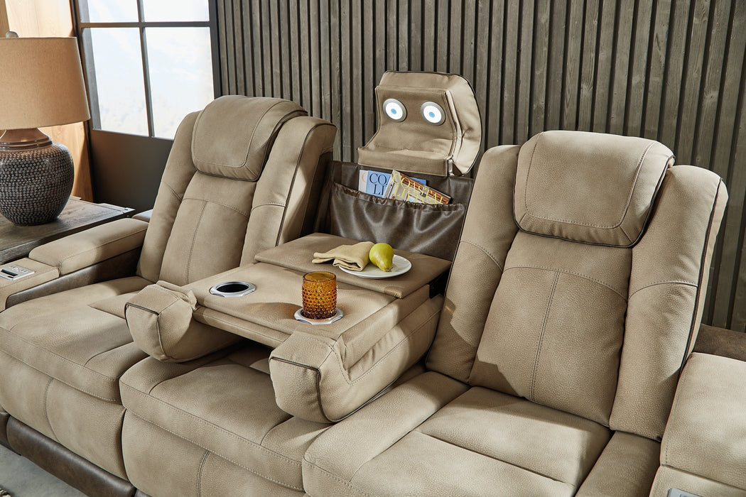 Next-Gen DuraPella PWR REC Sofa with ADJ Headrest