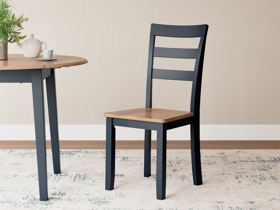 Gesthaven Dining Table and 2 Chairs