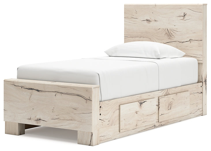 Lawroy Twin Panel Bed with Storage