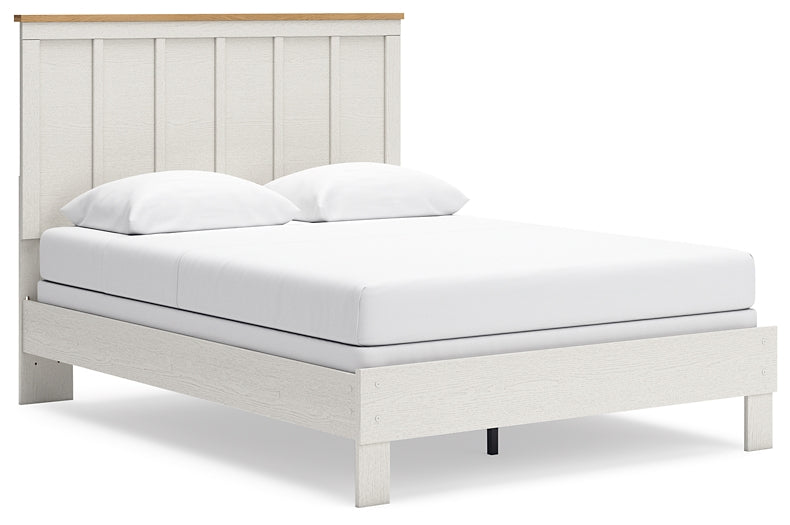 Linnocreek Queen Panel Bed with Dresser