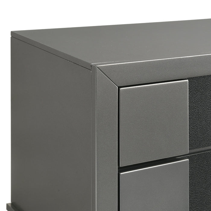 NOCTURNE NIGHTSTAND-SLATE