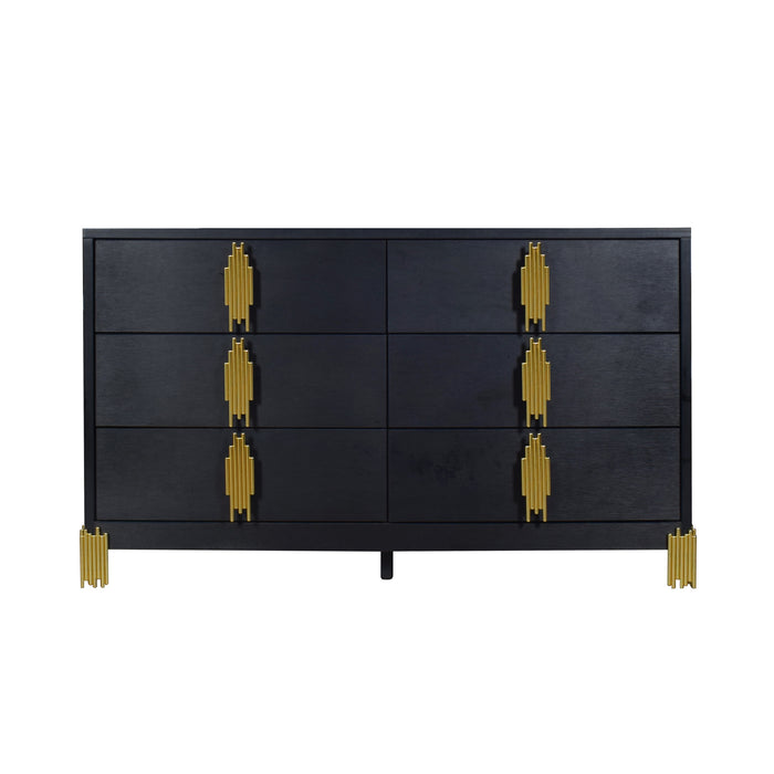 EMPIRE DRESSER- BLACK