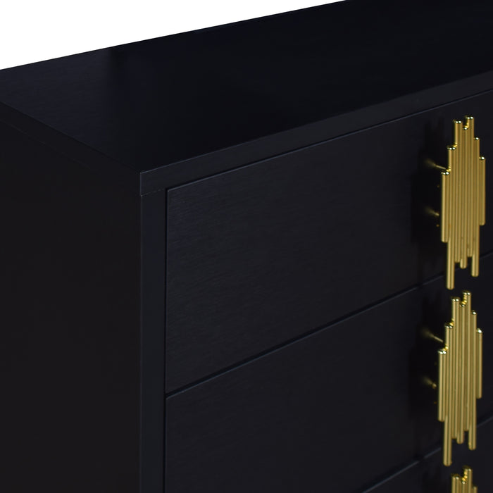 EMPIRE DRESSER- BLACK