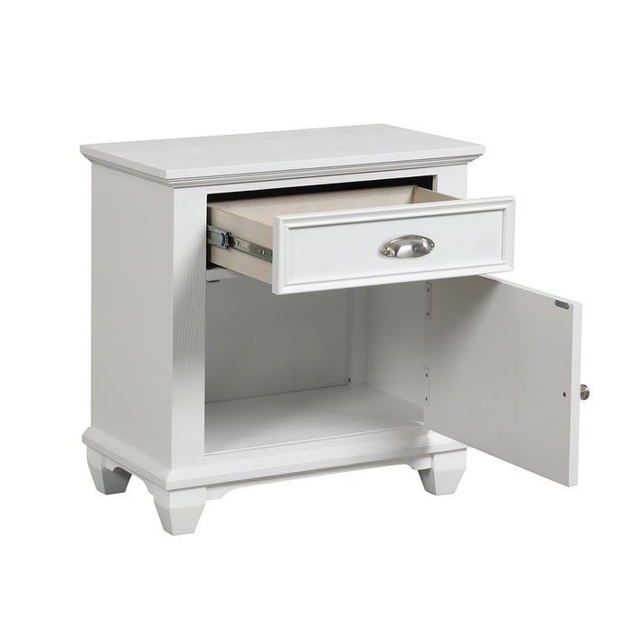 JAMESTOWN NIGHTSTAND- WHITE