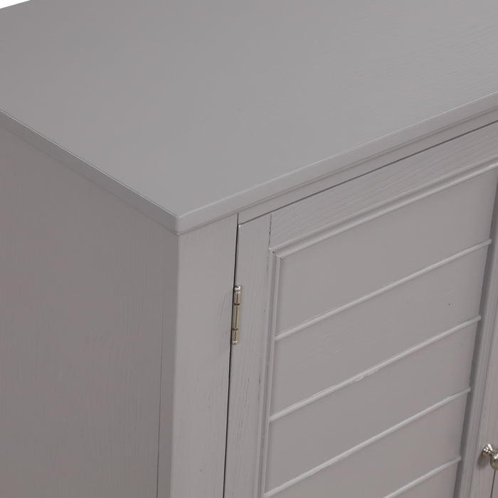 JAMESTOWN DOOR CHEST- GRAY