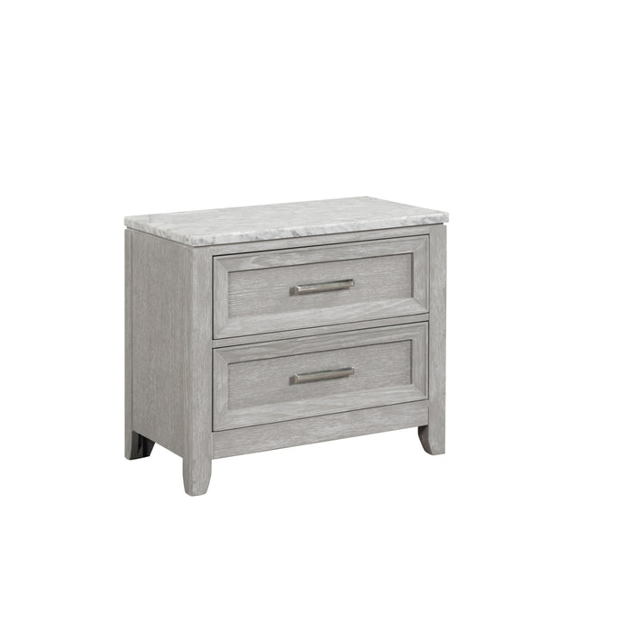 FIONA NIGHTSTAND-MIST GRAY