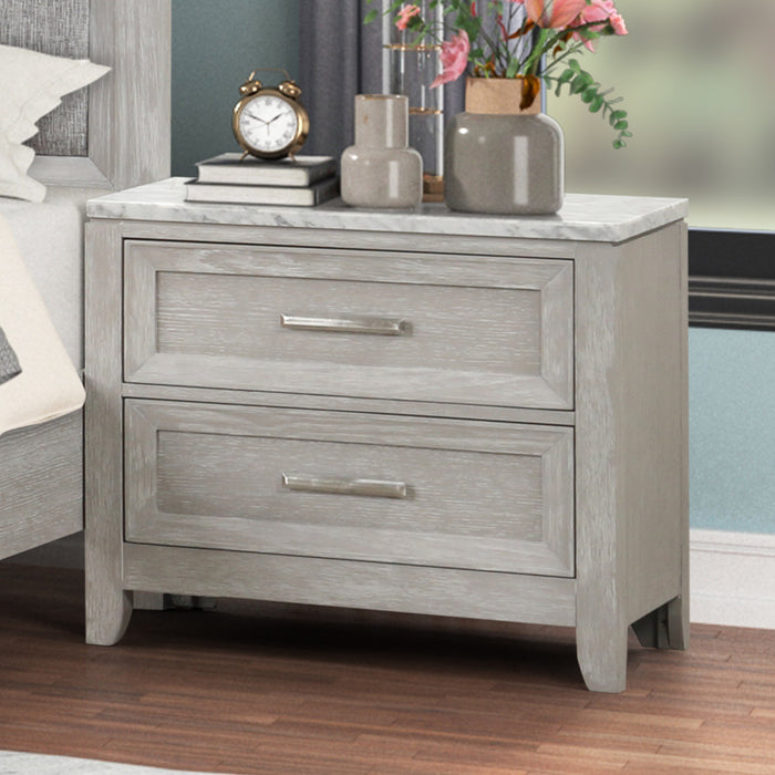 FIONA NIGHTSTAND-MIST GRAY