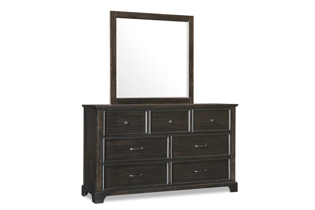 STAFFORD COUNTY MIRROR-WALNUT