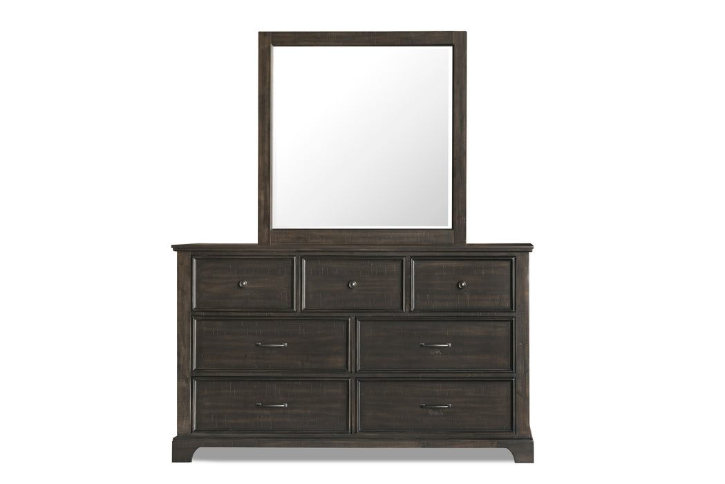 STAFFORD COUNTY MIRROR-WALNUT