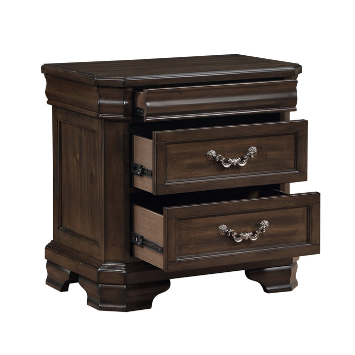 LYNDHURST NIGHTSTAND- WALNUT