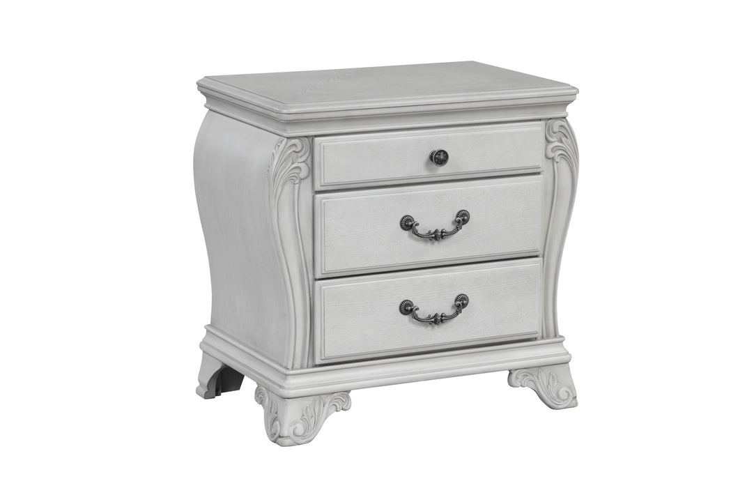 CAMBRIA HILLS NIGHTSTAND-MIST GRAY