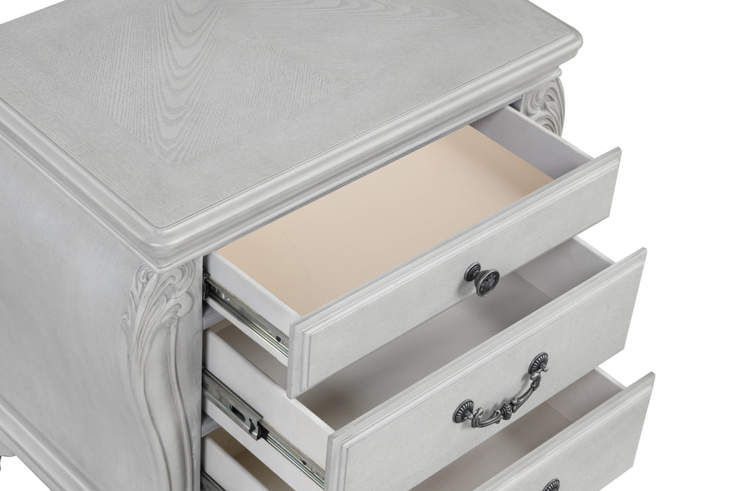 CAMBRIA HILLS NIGHTSTAND-MIST GRAY