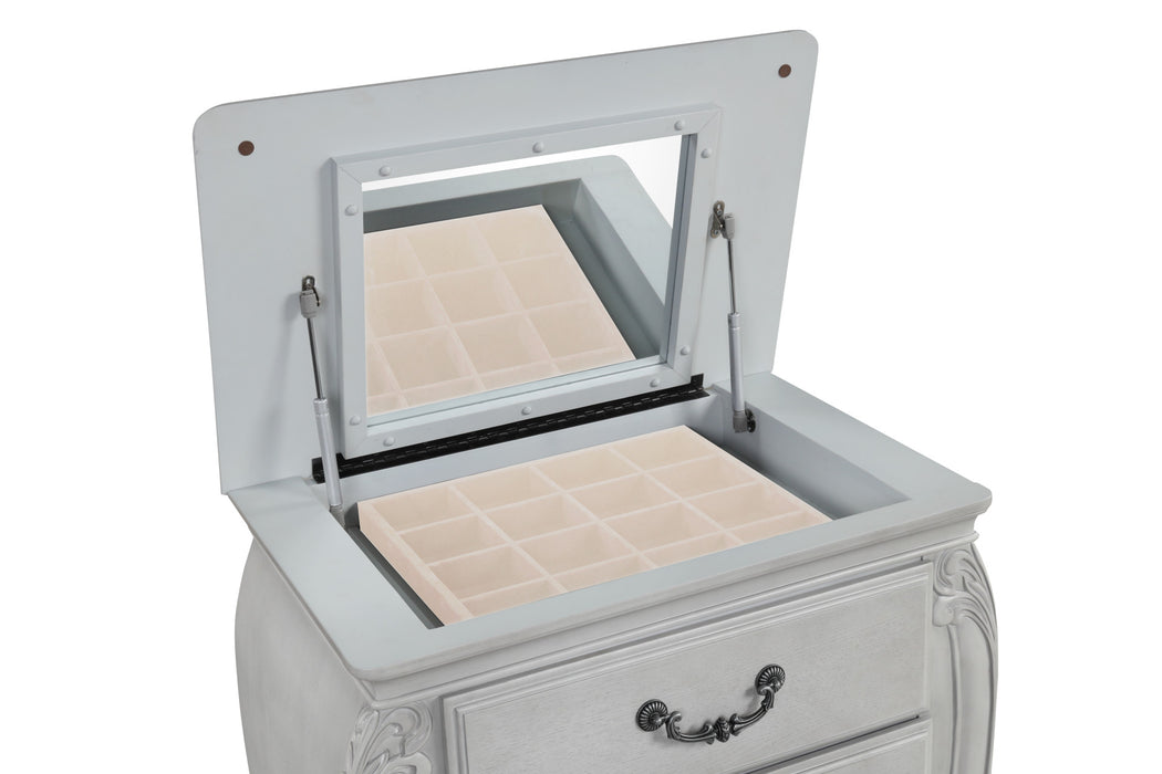 CAMBRIA HILLS JEWLERY CHEST-MIST GRAY