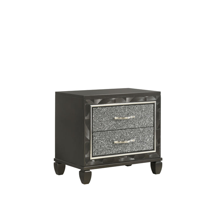 RADIANCE NIGHTSTAND-BLACK PEARL