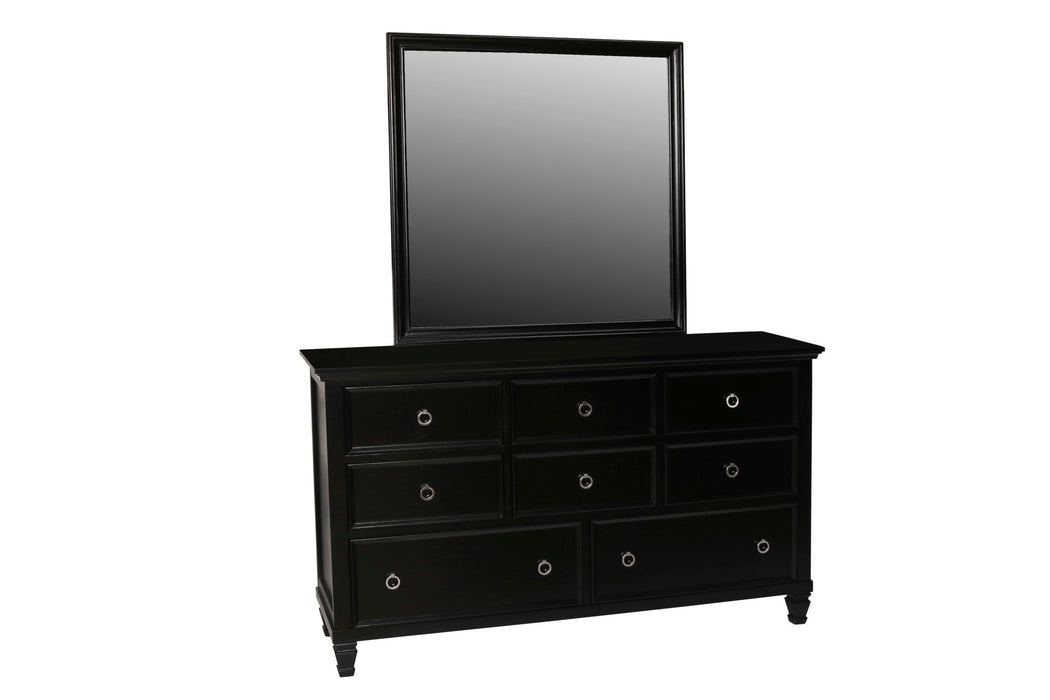 TAMARACK DRESSER- BLACK