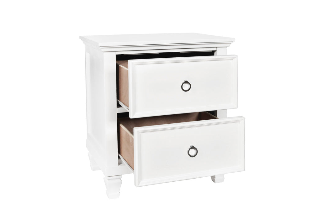 TAMARACK NIGHTSTAND- WHITE