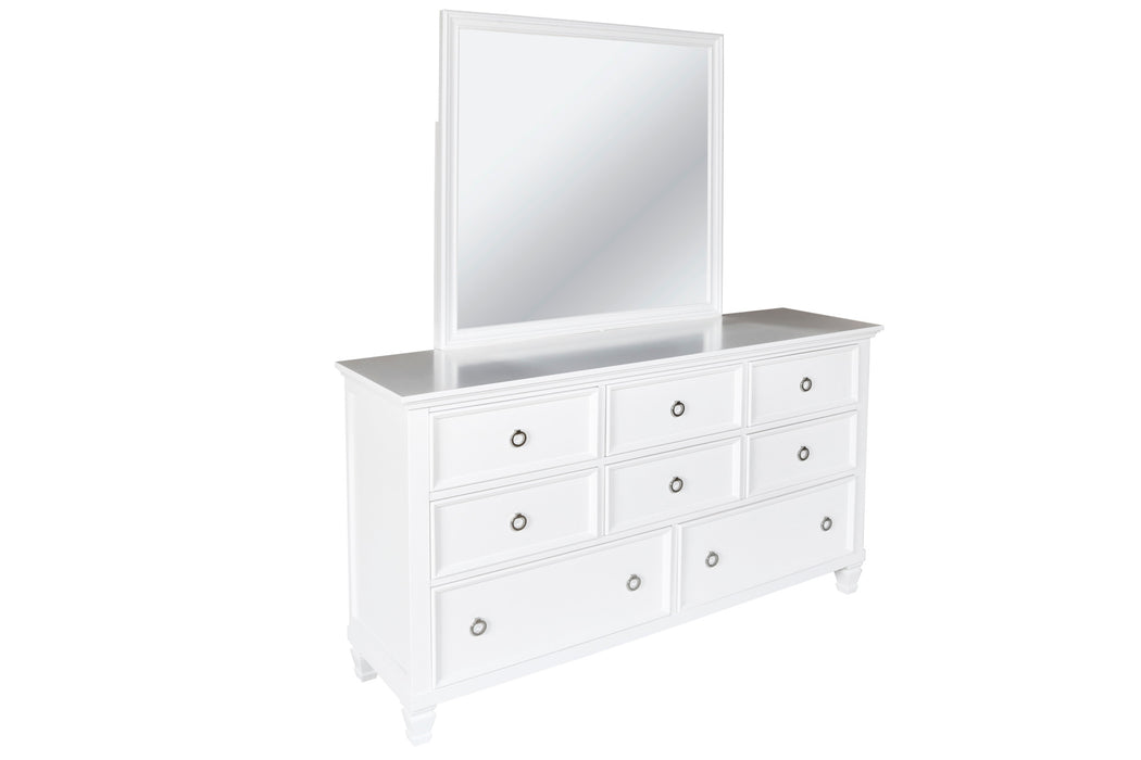 TAMARACK MIRROR- WHITE