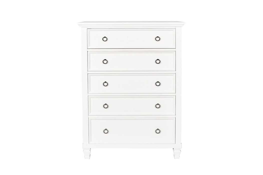 TAMARACK CHEST- WHITE