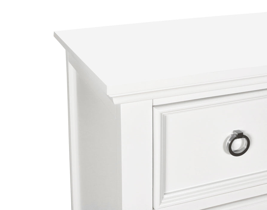 TAMARACK CHEST- WHITE