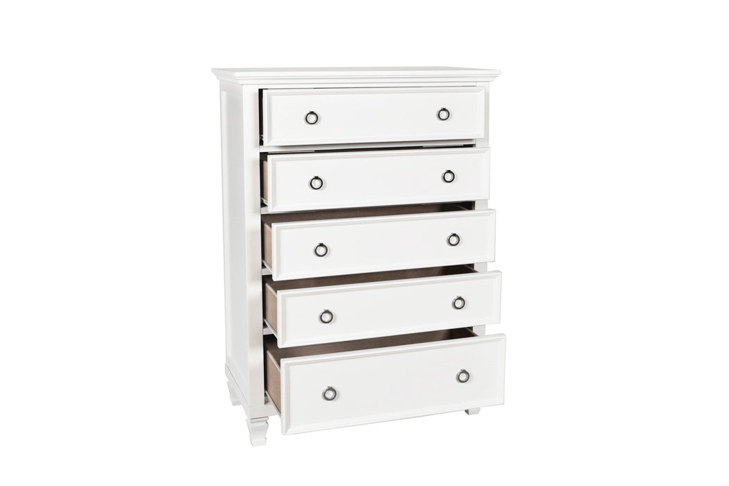 TAMARACK CHEST- WHITE