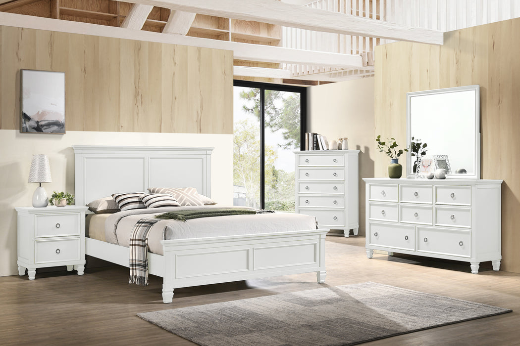 TAMARACK CHEST- WHITE