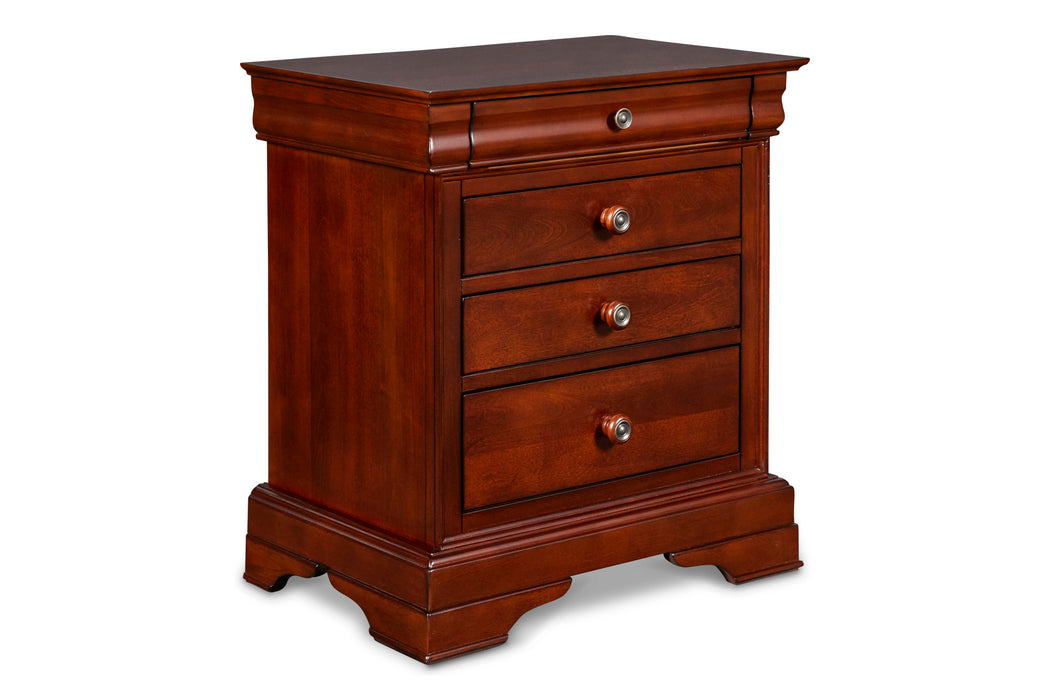 VERSAILLES NIGHTSTAND- BORDEAUX