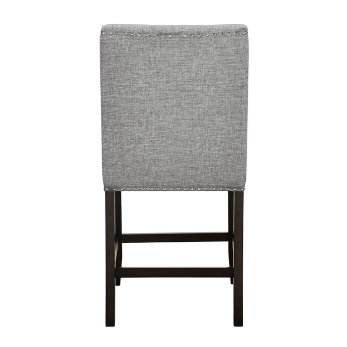 FAUST COUNTER CHAIR (2 PER CARTON)-GRAY