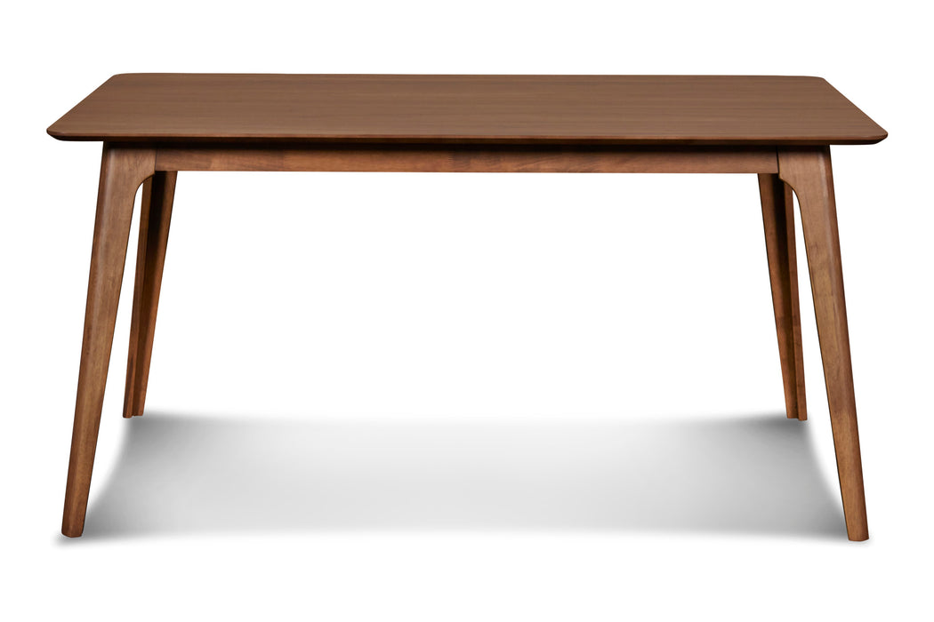 OSCAR 60" DINING TABLE - WALNUT