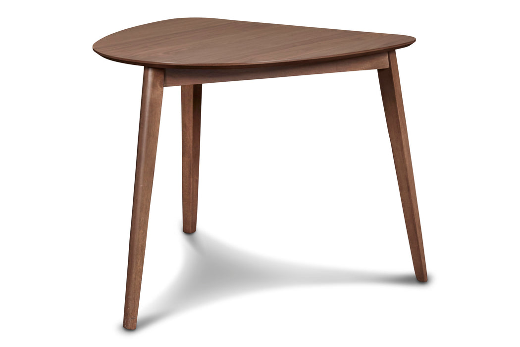 OSCAR CORNER TABLE - WALNUT