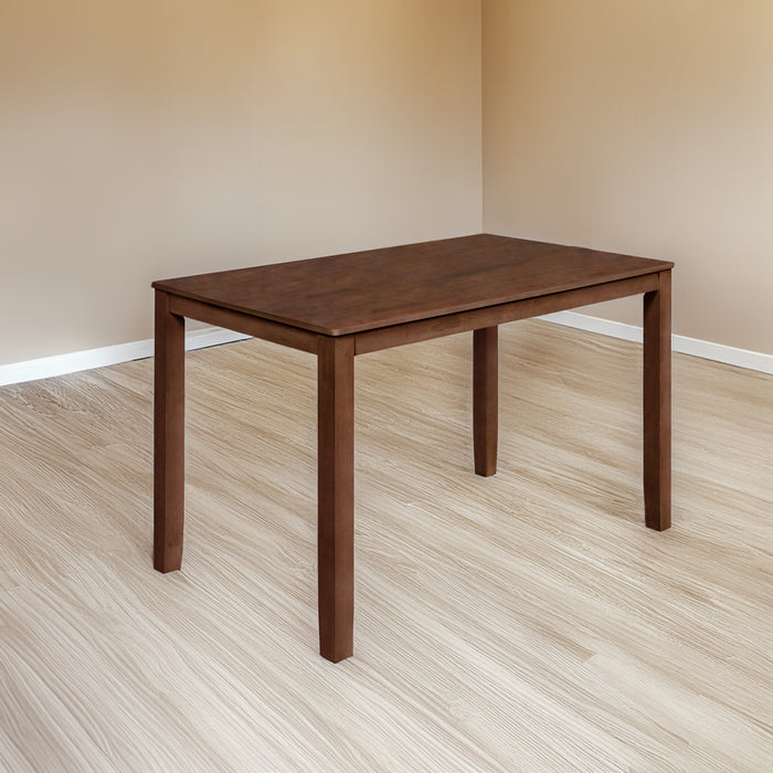 PASCAL COUNTER DINING TABLE-WALNUT