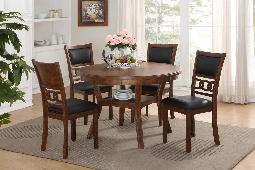 GIA DINING CHAIRS (2/CTN)-BROWN