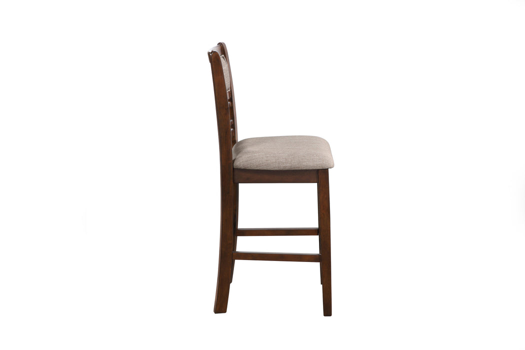 GIA COUNTER CHAIRS (2/CTN)-CHERRY