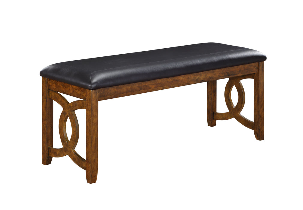 GIA 46" BENCH-BROWN