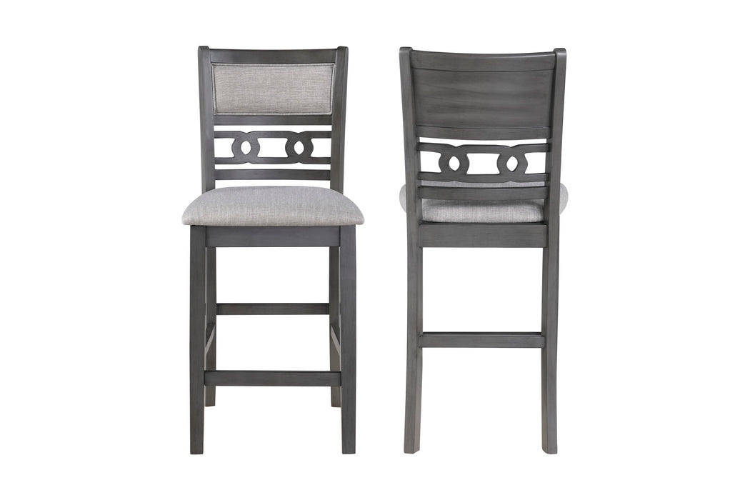 GIA COUNTER CHAIRS (2/CTN)-GRAY