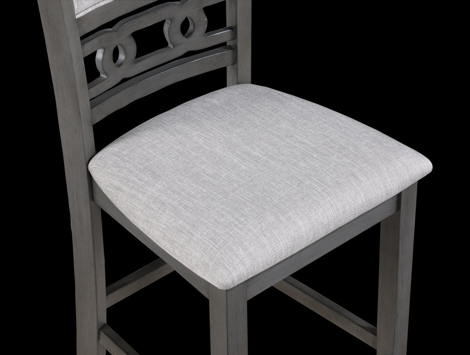 GIA COUNTER CHAIRS (2/CTN)-GRAY