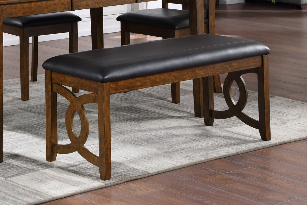 GIA 46" BENCH-BROWN