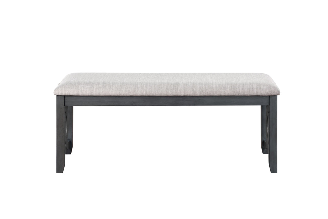 GIA 46" BENCH-GRAY