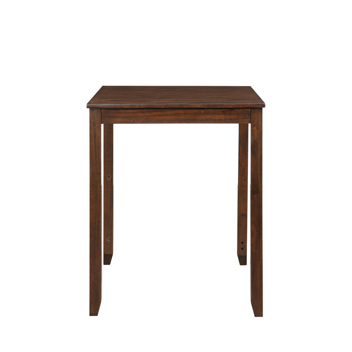 GIA 3 PC 30" STORAGE COUNTER TABLE & 2 CHAIRS-CHERRY