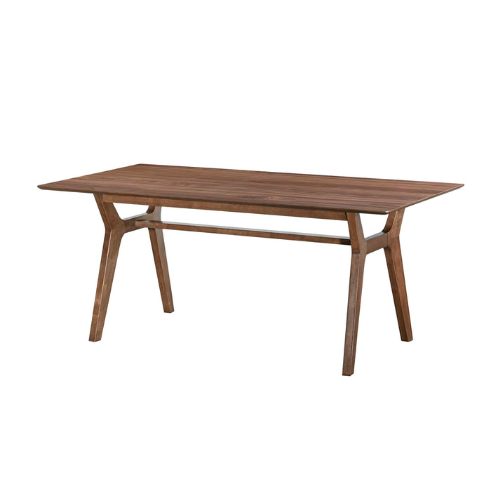 THEA 70" RECTANGULAR DINING TABLE-WALNUT