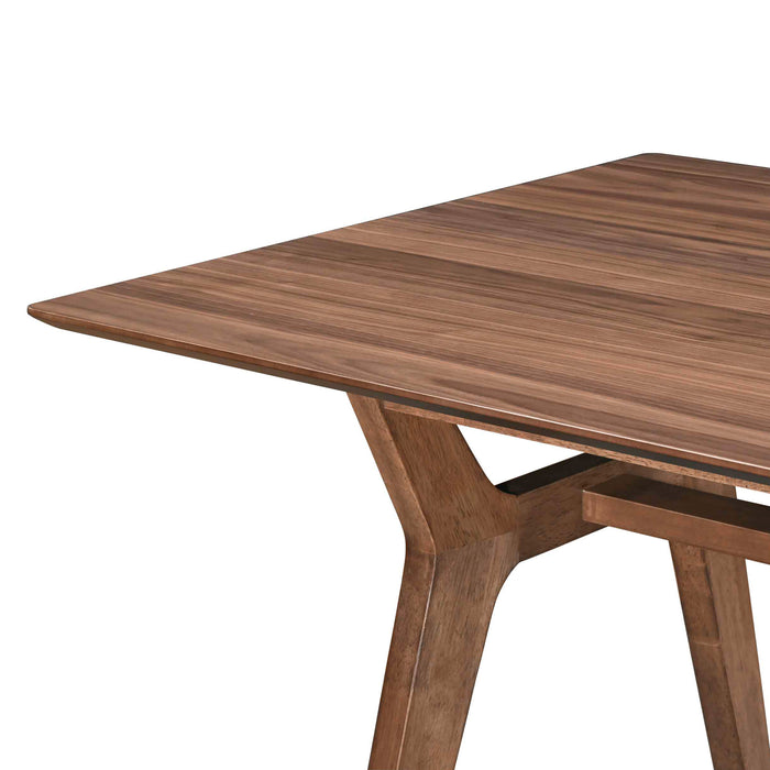 THEA 70" RECTANGULAR DINING TABLE-WALNUT