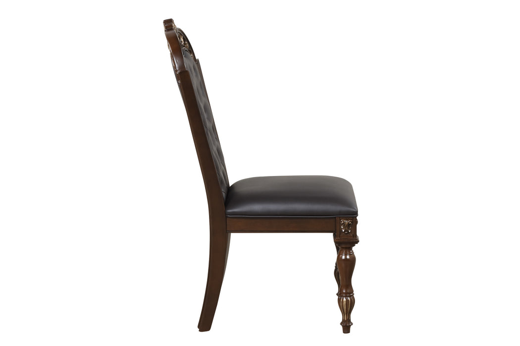 MAXIMUS DINING SIDE CHAIR-MADEIRA