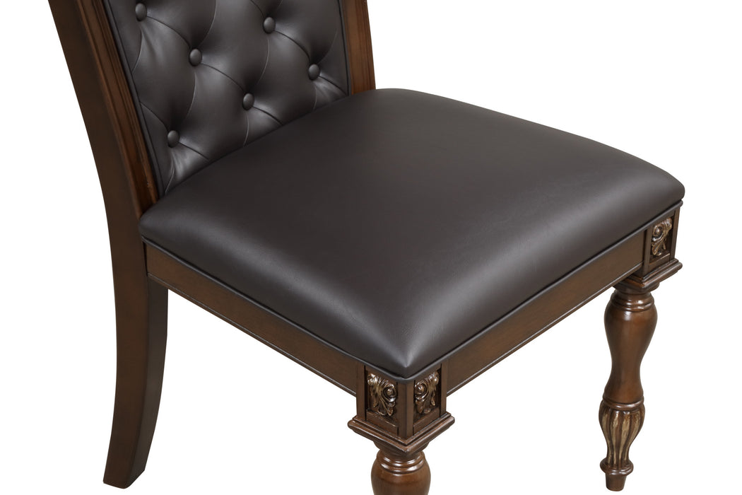 MAXIMUS DINING SIDE CHAIR-MADEIRA